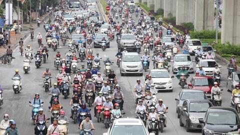 Thời tiết chuyển mưa rét giúp chất lượng không khí Hà Nội tốt hơn