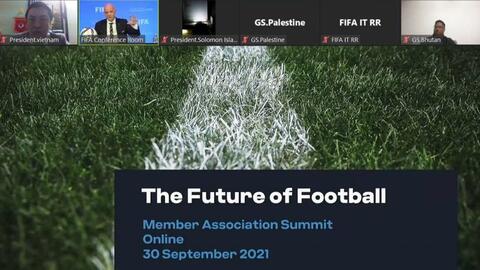 Lãnh đạo Liên đoàn Bóng đá Việt Nam tham dự hội nghị thượng đỉnh FIFA