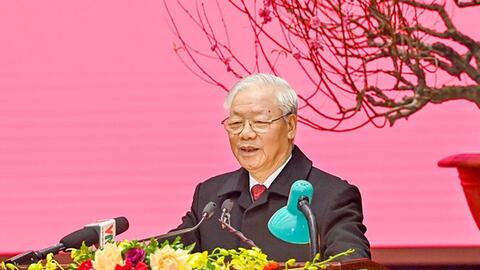 Tổng Bí thư Nguyễn Phú Trọng chúc Tết Đảng bộ, chính quyền, quân và dân Thủ đô