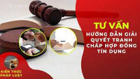 Hướng dẫn giải quyết một số nội dung liên quan tranh chấp tín dụng