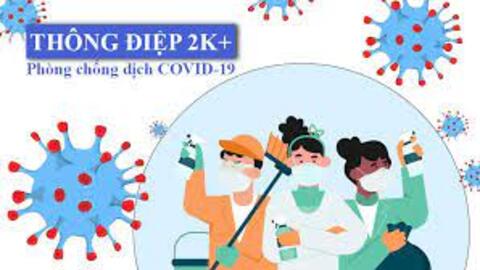 Thông điệp 2K+ phòng chống dịch COVID-19 hiện nay