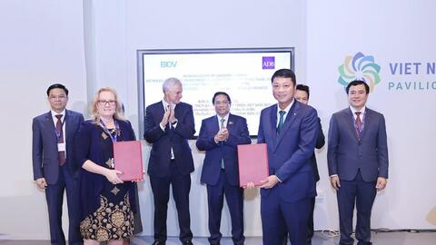 BIDV tăng cường hợp tác thúc đẩy tài chính bền vững tại COP28