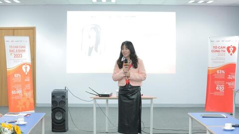 BAC A BANK đóng góp hơn 300 triệu đồng qua chiến dịch ‘Tô cam 2023’