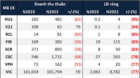 Nhiều doanh nghiệp bất động sản nhà ở vẫn cán đích năm 2023 dù thị trường trầm lắng
