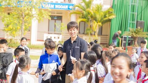 Epson Việt Nam phối hợp triển khai chương trình “Sắc màu yêu thương”