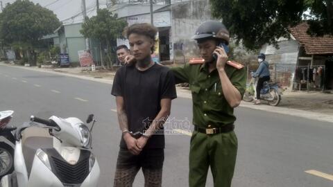 Bắt giữ đối tượng trộm xe máy khi tháo chạy được 300m
