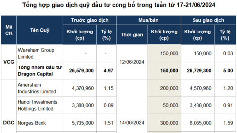 Giao dịch quỹ đầu tư tiếp tục “tĩnh lặng”