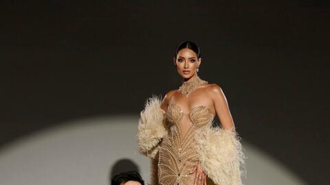 Trang phục dạ hội của Lydie Vũ tại Bán kết Miss Supranational 2024