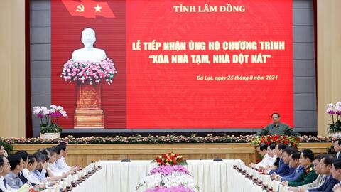 Quyết tâm thực hiện mục tiêu không để ai phải ở trong nhà tạm, nhà dột nát