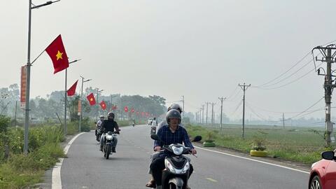 Rực rỡ sắc cờ chào mừng 70 năm giải phóng Thủ đô