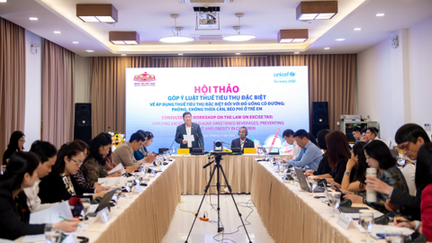 Cần áp dụng mức thuế đủ mạnh với đồ uống có đường