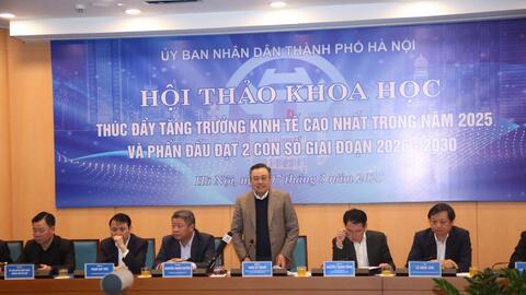 Tạo đà cho tăng trưởng 2 con số trong nhiệm kỳ mới