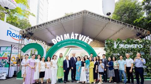 V.Rohto kỷ niệm 20 năm hành trình chăm sóc thị lực cộng đồng