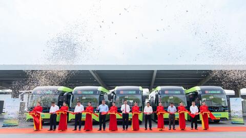 VinBus khai trương tuyến buýt điện 43 kết nối nội thành với Đông Anh
