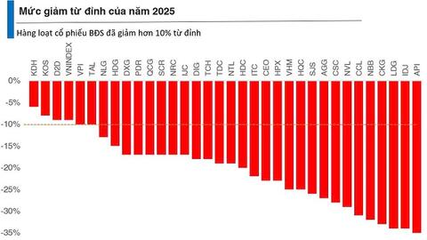 Bài test cho nhóm bất động sản khi cổ phiếu Vingroup điều chỉnh