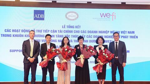 Ngân hàng Nhà nước và ADB vinh danh SHB vì những thành tích xuất sắc trong việc hỗ trợ doanh nghiệp nữ chủ