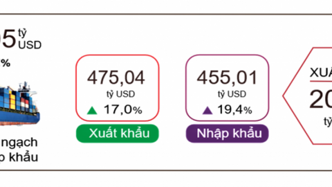 Xuất nhập khẩu năm 2025 tăng trưởng mạnh, xuất siêu hơn 20 tỷ USD