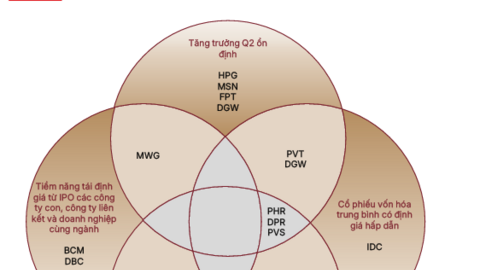 Midcap có thể là tâm điểm dòng tiền tháng 5