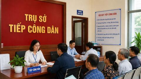 Từ ngày 27/7/2026, tăng mức bồi dưỡng cho người làm nhiệm vụ tiếp công dân