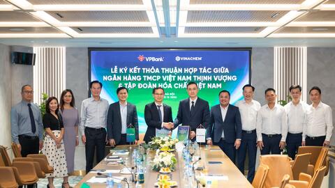 Vinachem và VPbank ký kết thỏa thuận hợp tác toàn diện xác lập quan hệ đối tác chiến lược