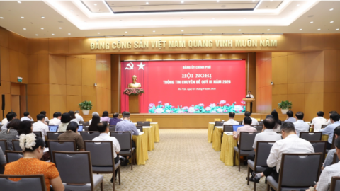 Đảng ủy Chính phủ thúc đẩy thực hành tư tưởng, đạo đức, phương pháp, phong cách Hồ Chí Minh