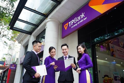 TPBank tăng trưởng lợi nhuận tích cực, cổ phiếu TPB tăng hết biên độ nhiều phiên