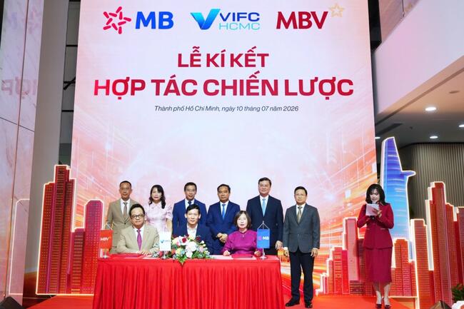 MBV mở điểm giao dịch đầu tiên tại Trung tâm Tài chính Quốc tế Việt Nam
