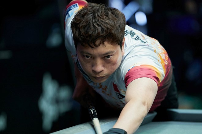 Dương Quốc Hoàng vào vòng last 16 giải pool 9 bi thế giới 2025