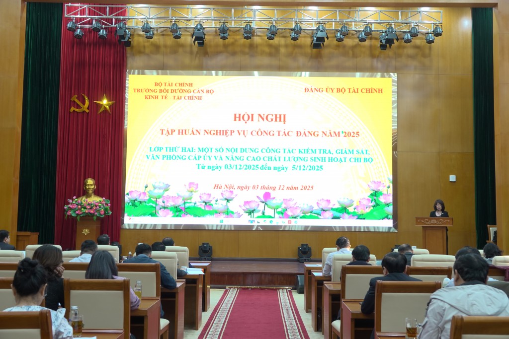 Đảng uỷ Bộ Tài chính tăng cường nghiệp vụ kiểm tra, giám sát cho cấp uỷ các cấp Đảng uỷ Bộ Tài chính tăng cường nghiệp vụ kiểm tra, giám sát cho cấp uỷ các cấp