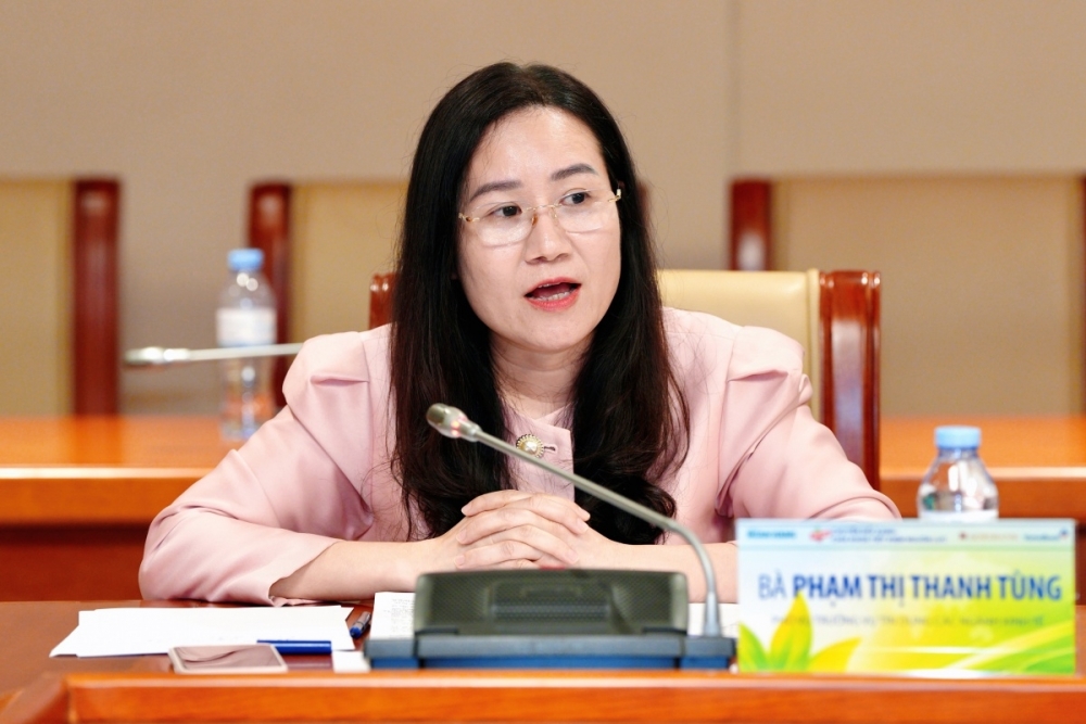 Bà Phạm Thị Thanh Tùng – Phó Vụ trưởng Vụ Tín dụng các ngành kinh tế, NHNN.