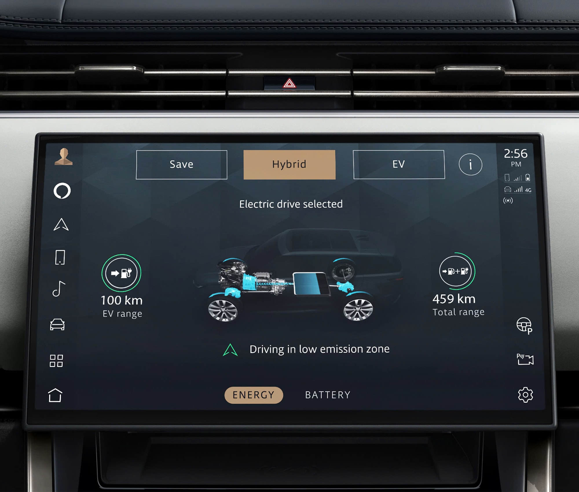 Hãng xe sang tiếp tục đẩy mạnh các giải pháp điện hóa tại Việt Nam Range Rover Sport mới có nhiều chế độ vận hành linh hoạt kết hợp giữa xăng và điện. Ảnh: PV