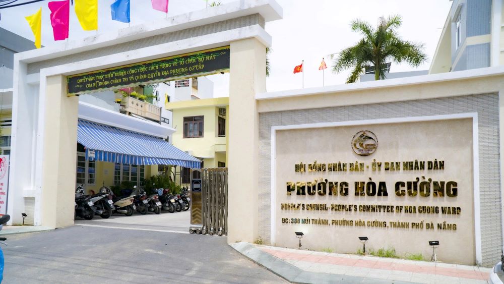 Phường Hoà Cường, TP Đà Nẵng là 1 trong 12 xã, phường xếp loại Xuất sắc trong cải cách hành chính 2025. Ảnh: Trần Thi