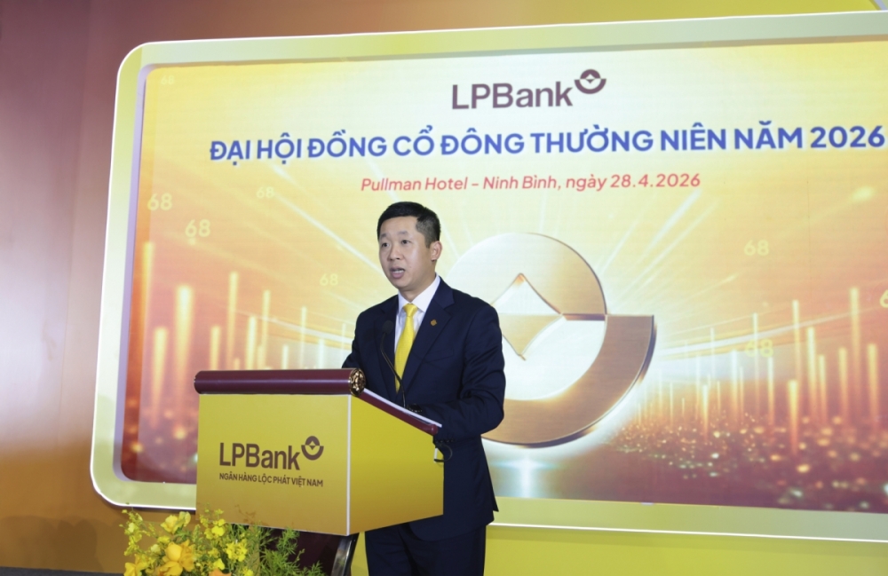 Ông Vũ Quốc Khánh, Tổng Giám đốc LPBank.