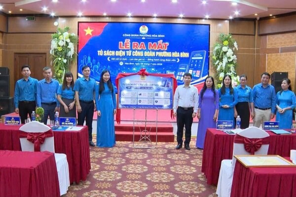 Công đoàn phường Hòa Bình ra mắt mô hình