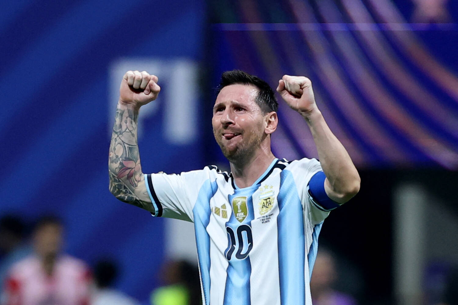 Messi hiện dẫn đầu danh sách ghi bàn với 8 pha lập công.  Ảnh: AFP