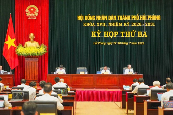Hải Phòng khai mạc kỳ họp HĐND, xem xét loạt nghị quyết phát triển kinh tế xã hội