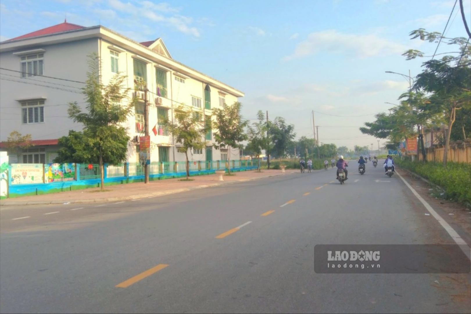 Một tuyến đường tại xã Liên Châu, tỉnh Phú Thọ. Ảnh: Nguyễn Hân