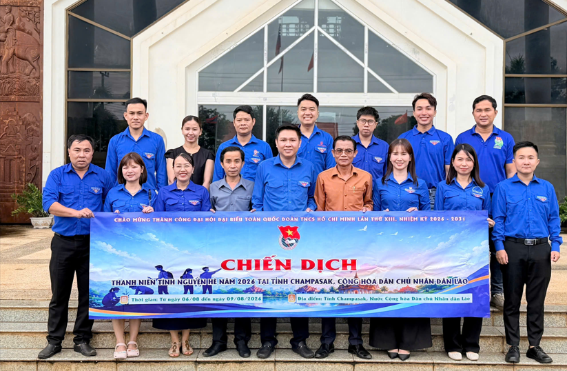 Đoàn Thanh niên VRG tổ chức chuỗi hoạt động tình nguyện tại Lào lan tỏa tinh thần trách nhiệm xã hội