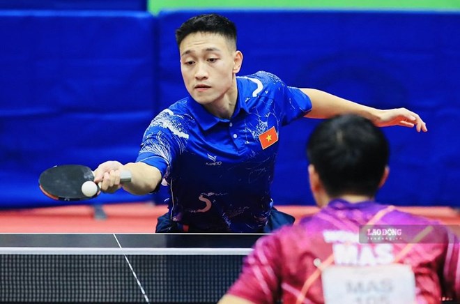 Nguyễn Anh Tú giúp đội bóng bàn Hà Nội vào chung kết Đại hội thể thao toàn quốc 2026