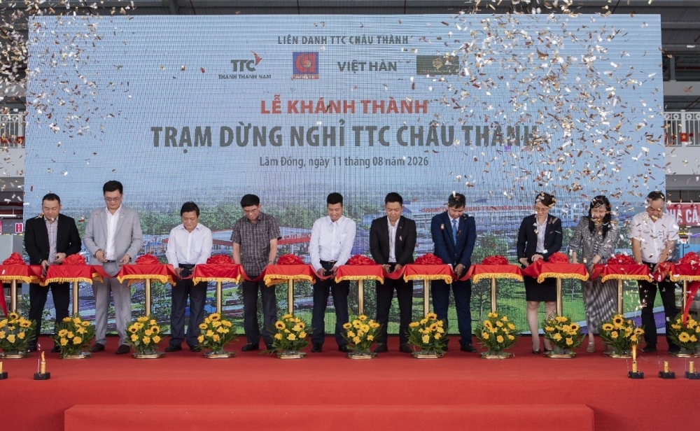 TTC Châu Thành: Điểm dừng nghỉ hiện đại trên tuyến cao tốc Vĩnh Hảo - Phan Thiết chính thức khánh thành