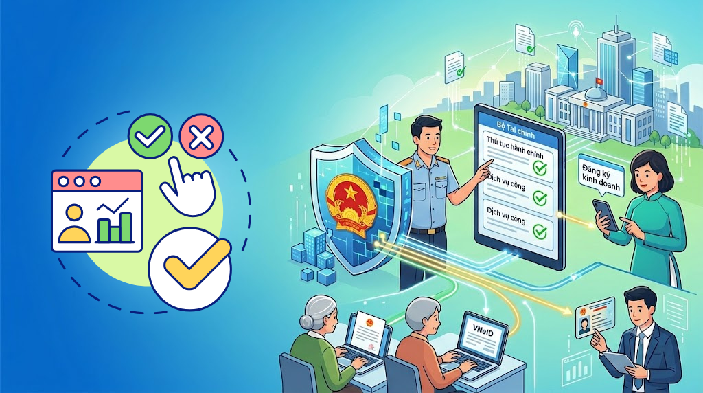 Bộ Tài chính tiếp tục thực hiện hiệu quả các nhiệm vụ theo Đề án 06