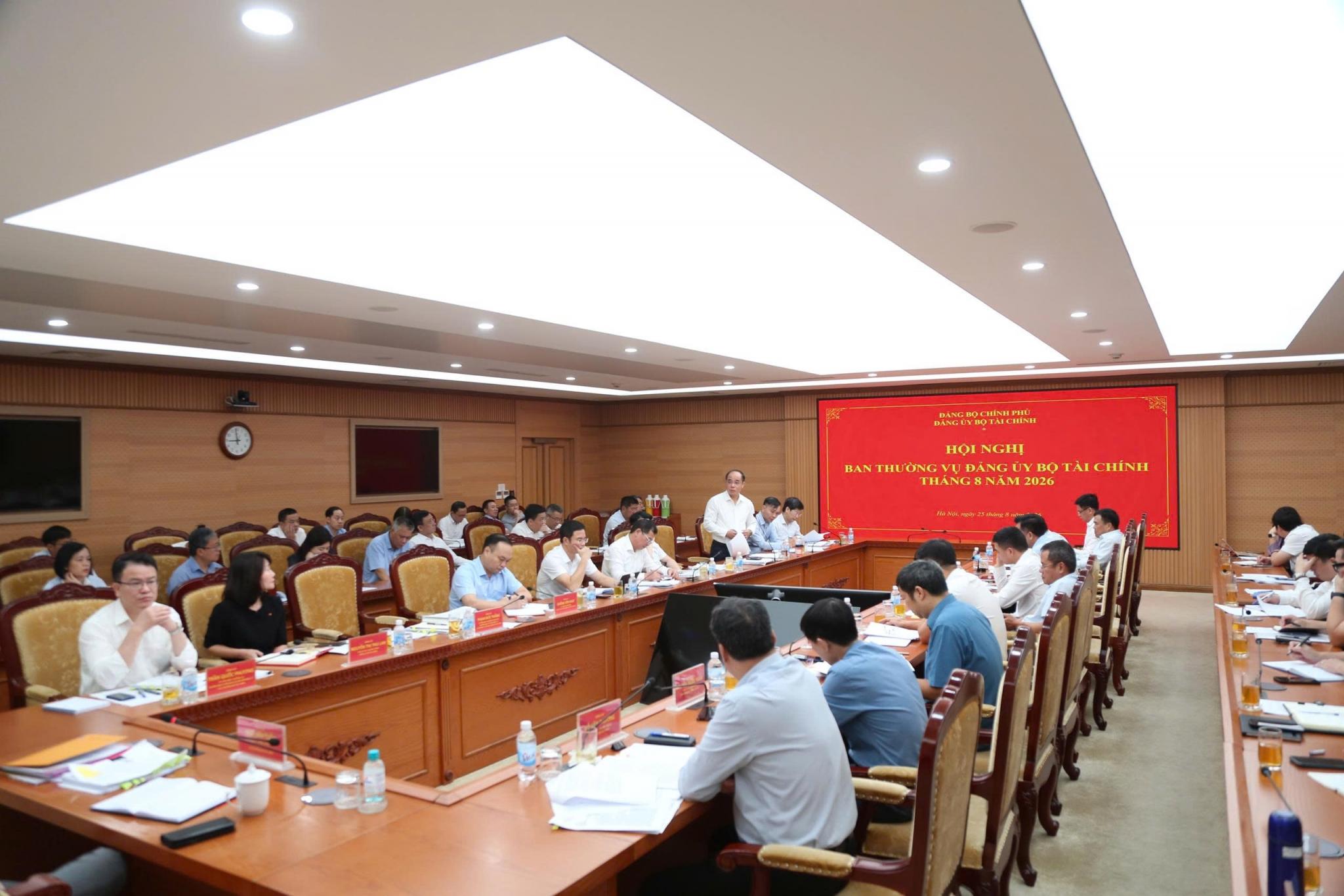 Đảng bộ Bộ Tài chính tăng tốc thực hiện các nghị quyết chiến lược, quản lý tiến độ bằng KPI