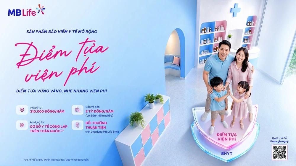 MB Life ra mắt sản phẩm Bảo hiểm y tế mở rộng “Điểm tựa viện phí”