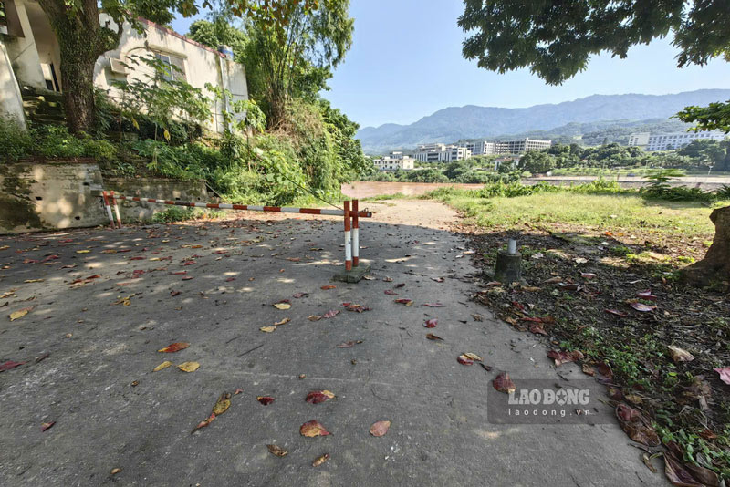 Khu cửa khẩu Bản Vược tại xã Bát Xát, tỉnh Lào Cai nhìn sang phía Trung Quốc. Ảnh: Đinh Đại
