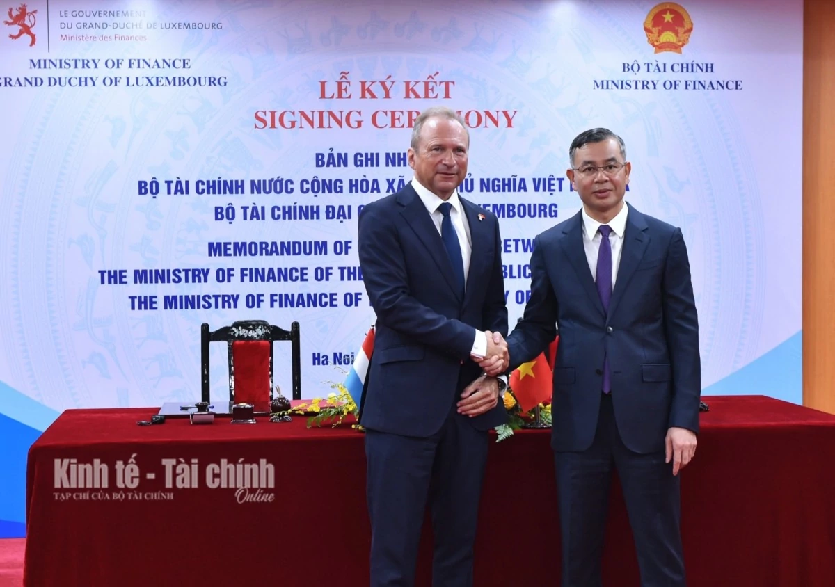 Bộ Tài chính Việt Nam và Luxembourg ký kết Bản ghi nhớ hợp tác Bộ Tài chính Việt Nam và Luxembourg ký kết Bản ghi nhớ hợp tác