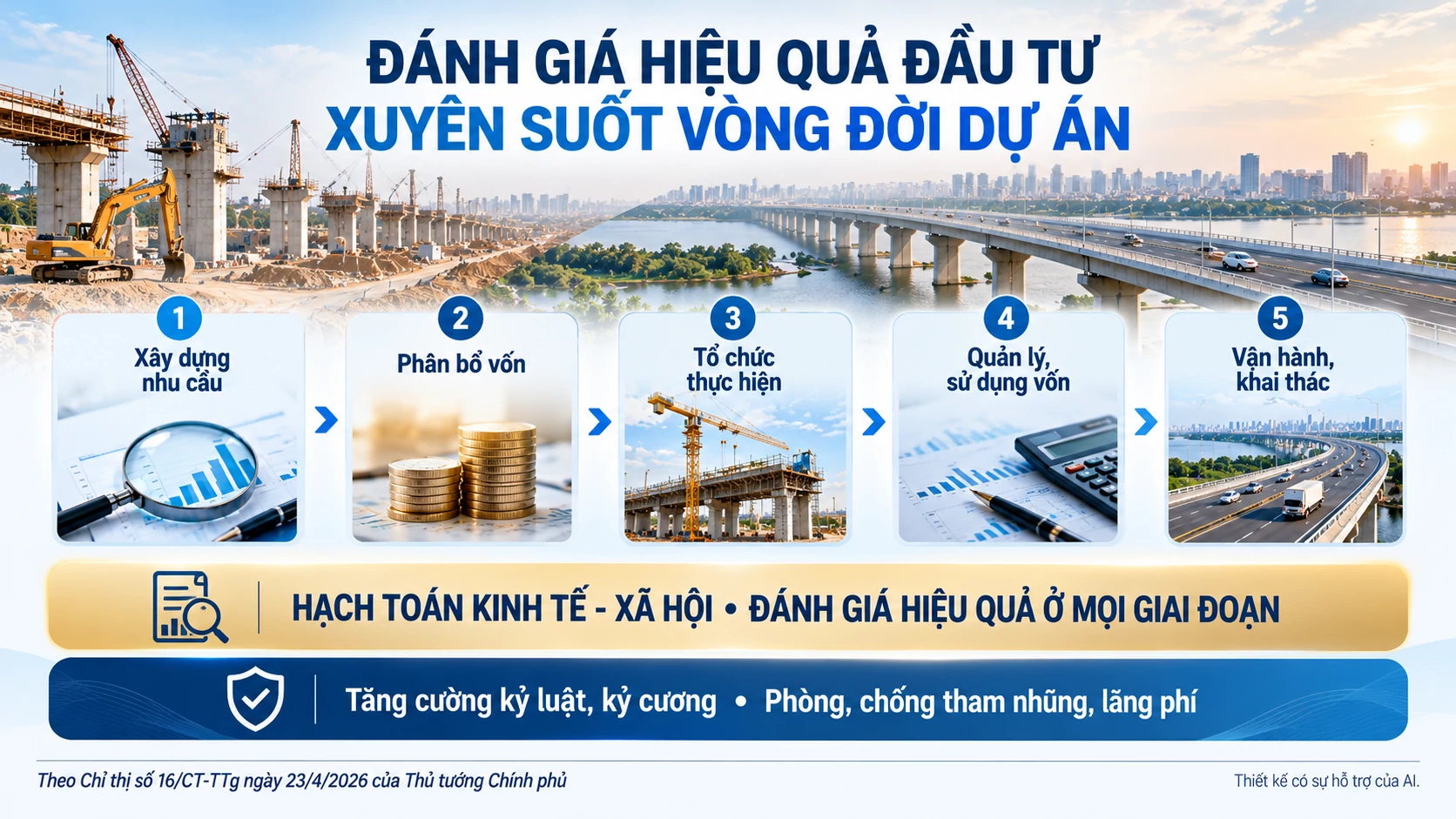 Bài cuối: Để đầu tư công “chuyển hóa” thành tăng trưởng
