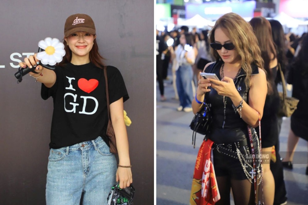 Nhiều fan đi xem concert BigBang là nhóm khán giả ở độ tuổi gần 30, hoặc U40, U50. Ảnh: Hùng Anh, Minh Vũ