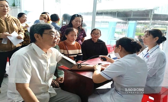 Cà Mau đạt 98,3% kế hoạch khám sàng lọc sức khỏe