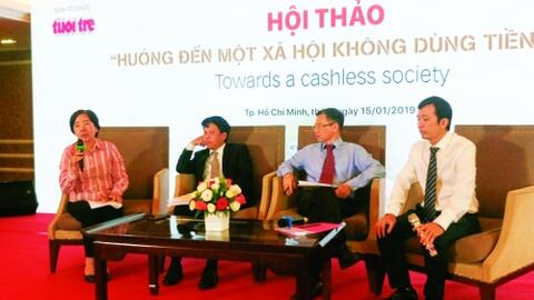 Thanh toán phi tiền mặt cần ngân sách trợ lực