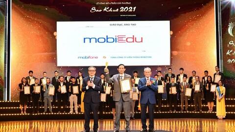 MobiFone nhận 9 giải thưởng Sao Khuê 2021